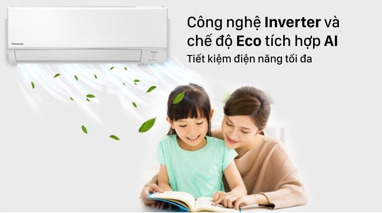 điều hòa Panasonic 1 chiều 9000BTU Inverter CU/CS-PU9XKH