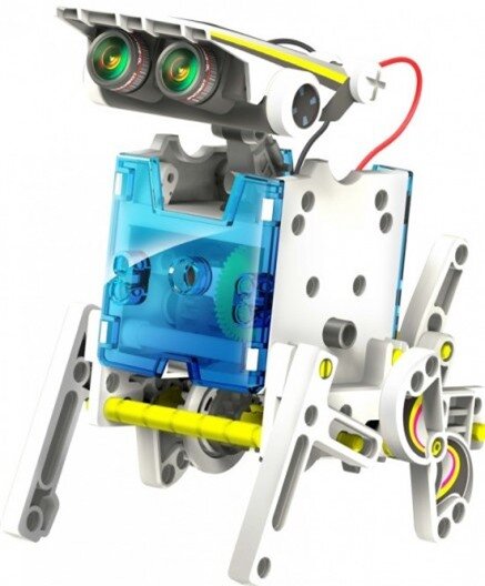 Create 14 solar robots with the 14-in-1 Educational Solar Robot Kit from OWI