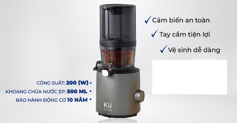 Bộ lọc thiết kế để kết hợp với trục ép tạo ra động tác ép mô phỏng thao tác ép của con người.