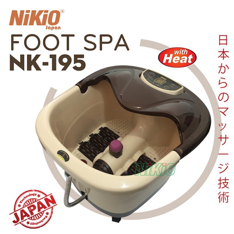 Bồn ngâm massage chân NK-195 - 4in1