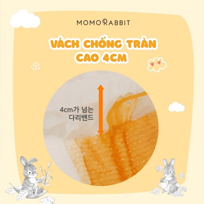 Review chi tiết bỉm Momo Rabbit Eco Comfort Fit mới