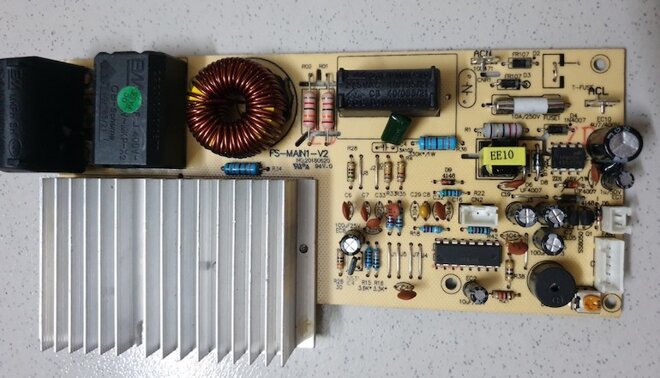 Tầng khuếch đại thúc- IGBT drive: đóng vai trò khuếch đại xung điện.