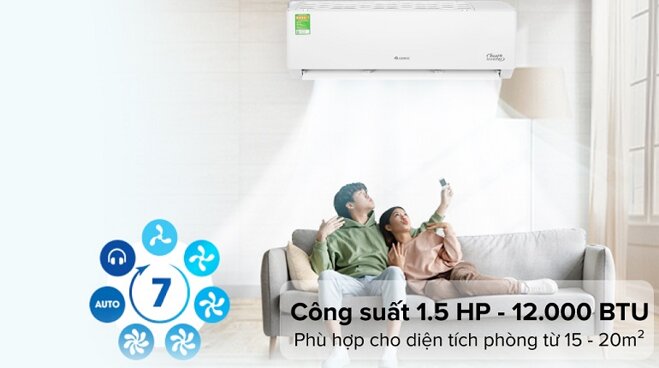 điều hòa Gree Inverter 1.5HP