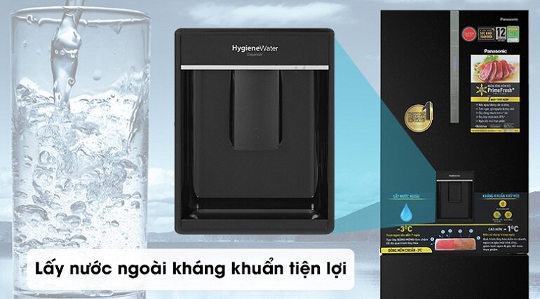 Tủ lạnh Panasonic Inverter 417 lít NR-BX471GPKV 