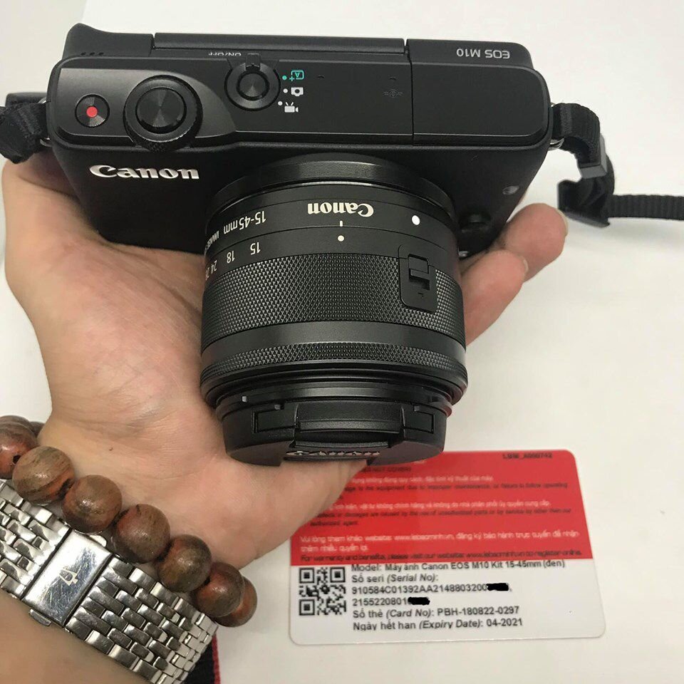 Lựa chọn máy ảnh Canon M10 tại địa chỉ uy tín