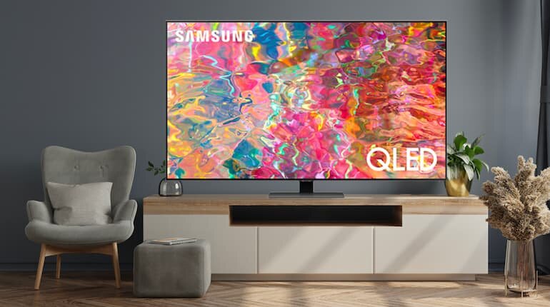 Smart Tivi QLED 4K 85 inch Samsung QA85Q80B