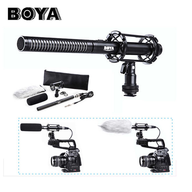 UHF Boya BY-PVM 1000 định hướng dòng máy ảnh DSLR