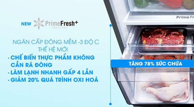 Tủ lạnh Panasonic Inverter 322 lít NR-BC360QKVN 