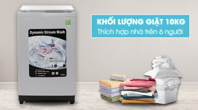 TOP 5 máy giặt Hitachi 10kg chất lượng tốt đáng mua hiện nay, giá chỉ từ 4.5 triệu đồng