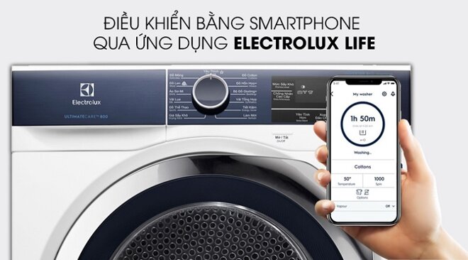 Máy sấy quần áo Electrolux 9kg EDH903BEWA