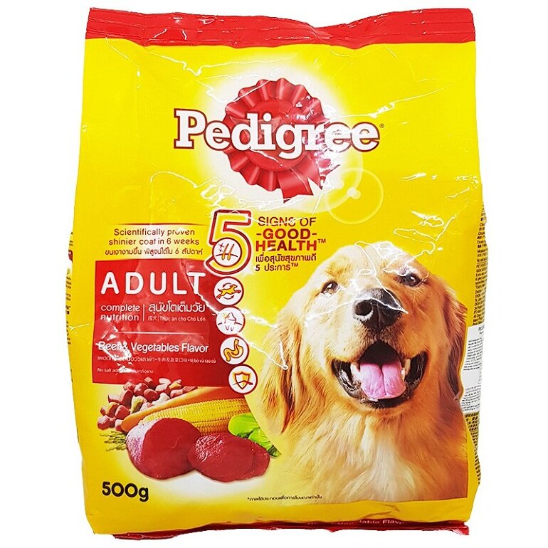 Pedigree là thương hiệu thức ăn cho chó của Tập đoàn Mars