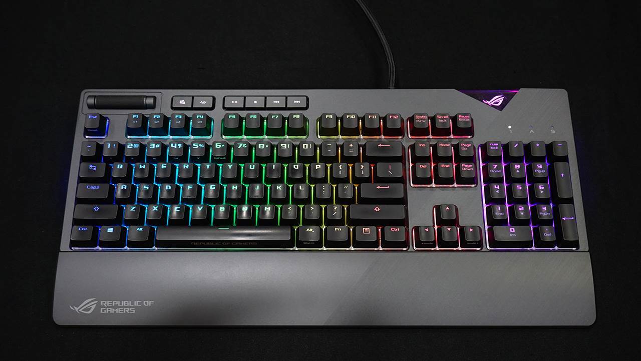 bàn phím cơ asus rog strix flare