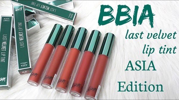 Son Kem Hàn Quốc Bbia Last Velvet Lip Tint Asia Edition