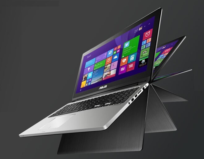 Laptop lai máy tính bảng Asus