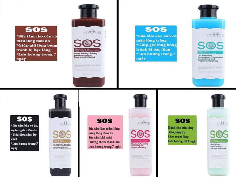 SOS Deodorizing Shower Gel for Dogs