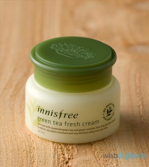 Kem dưỡng ẩm Innisfree Green Tea Fresh Cream