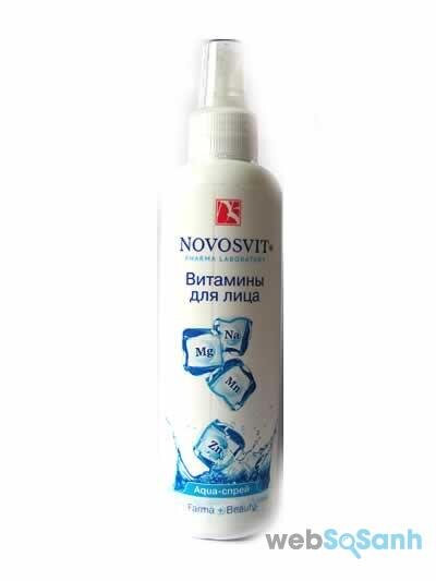 xịt khoáng nga novosvit 150ml