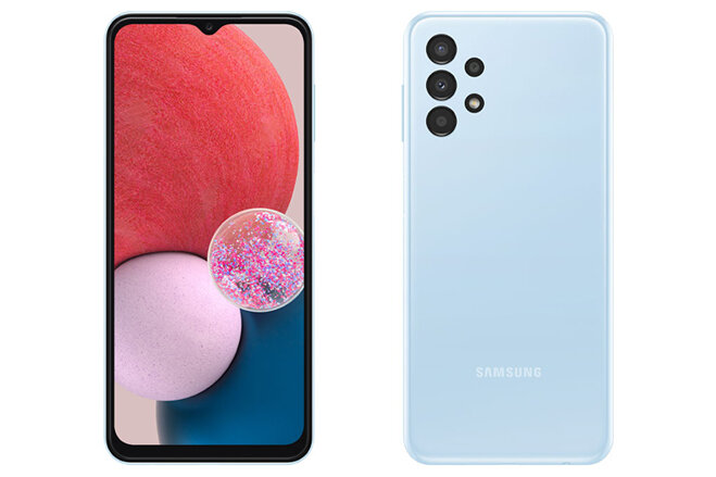 điện thoại samsung galaxy a13 màu xanh dương