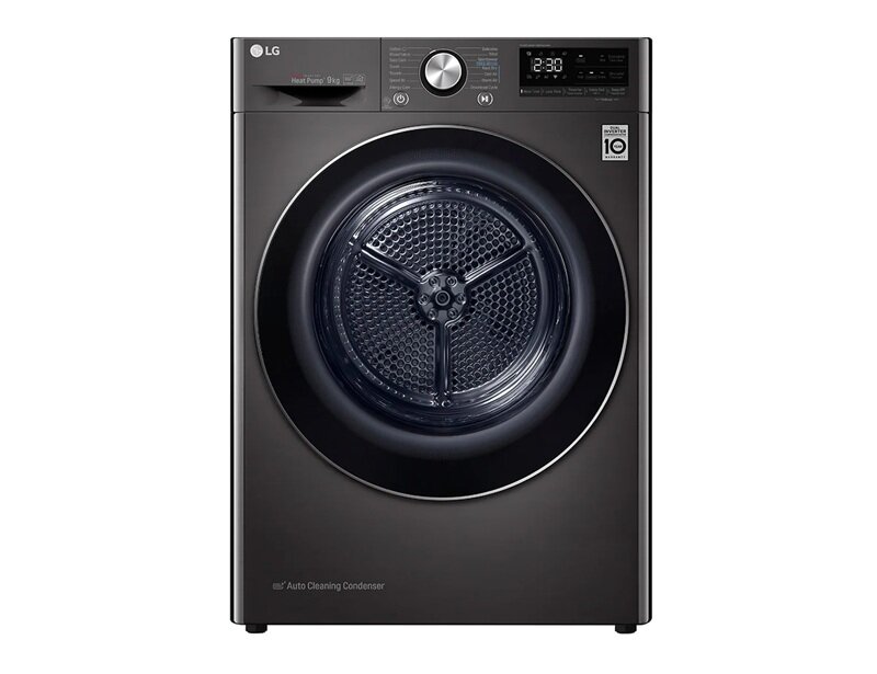 LG DVHP09B giá chạm đáy, máy sấy quần áo bơm nhiệt 9kg tiết kiệm điện cho gia đình