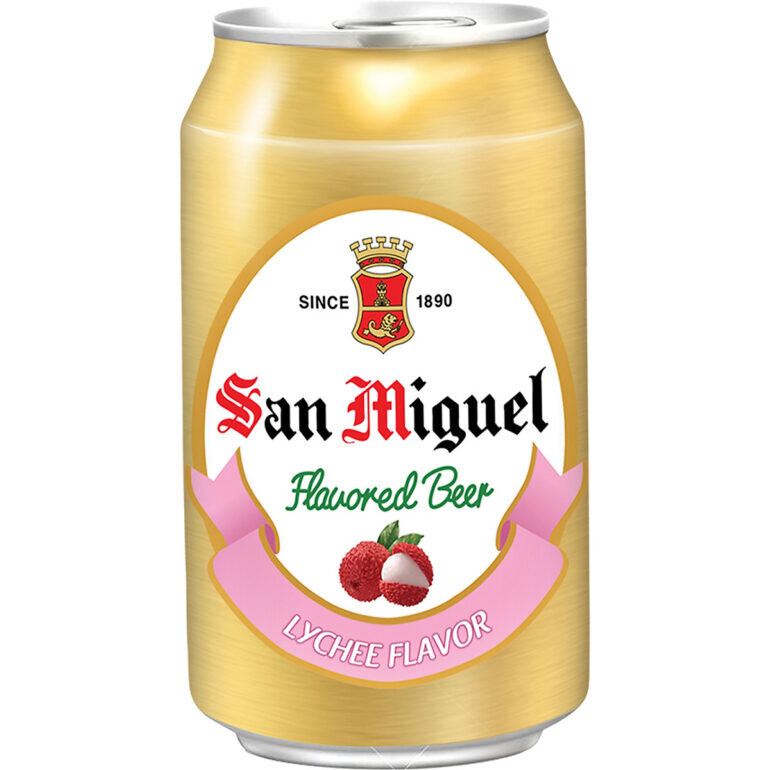Bia trái cây San Miguel vị vải có nồng độ bao nhiêu?