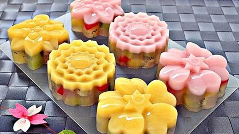bánh trung thu rau câu trái cây