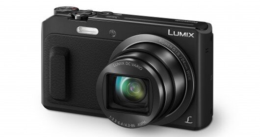 The Panasonic Lumix TZ57 (ZS45 in the US) has a 1,040k dot 3-inch LCD on the rear and user...