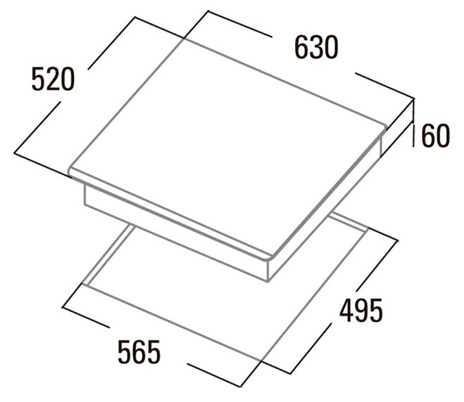 bếp từ Cata 3 vùng nấu INSB 6032