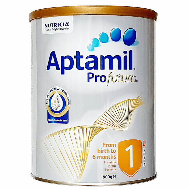 Sữa Aptamil Úc không chứa các chất gây dị ứng