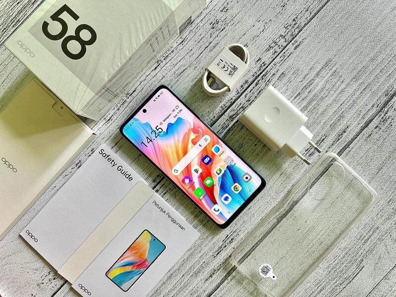 giá oppo a58 bao nhiêu tiền