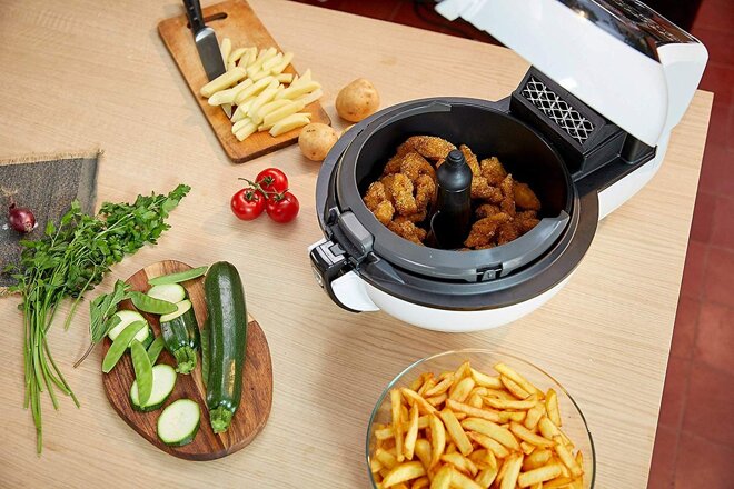 Tefal FZ7600 có ngoại hình bắt mắt và màu sắc tinh tế