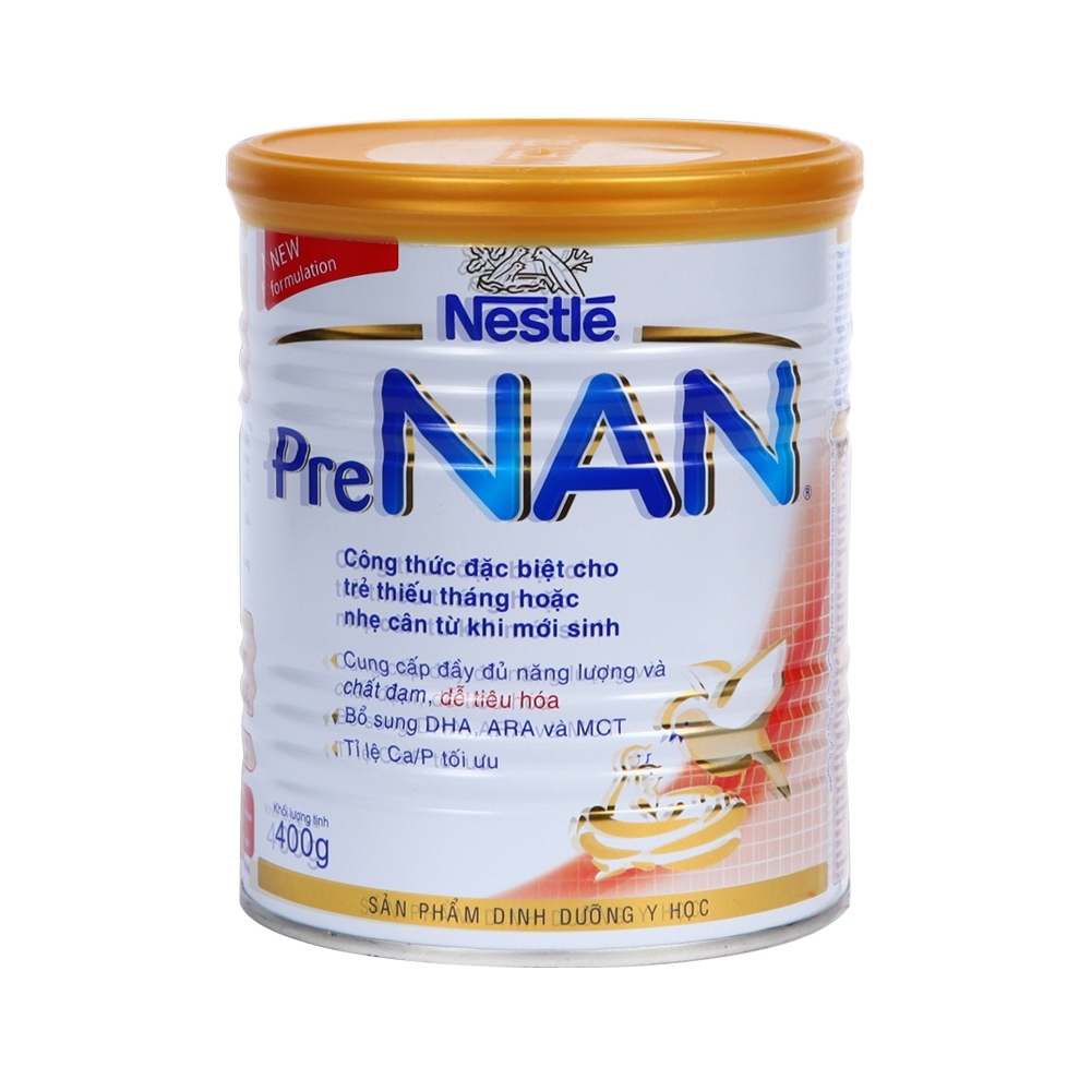 Sữa bột Pre Nan – Dành cho bé sinh thiếu tháng và nhẹ cân