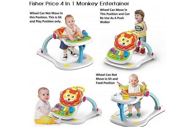 Xe tập đi Fisher Price 4 giai đoạn CBV66