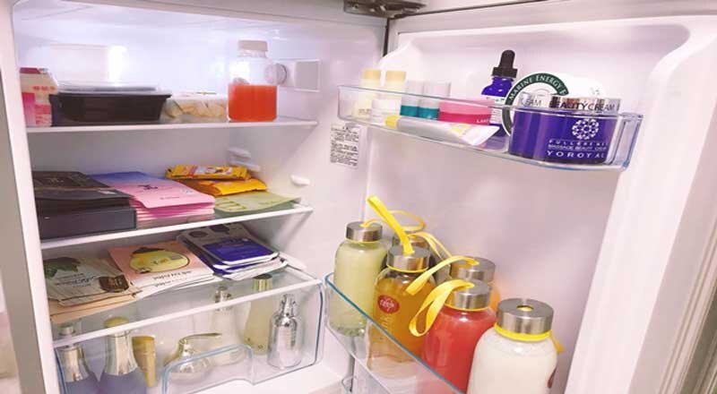 Tủ lạnh Electrolux EUM0500SB 50 lít bảo quản mỹ phẩm, đồ uống