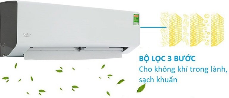 máy lạnh Beko 1 HP RSSC09CV 