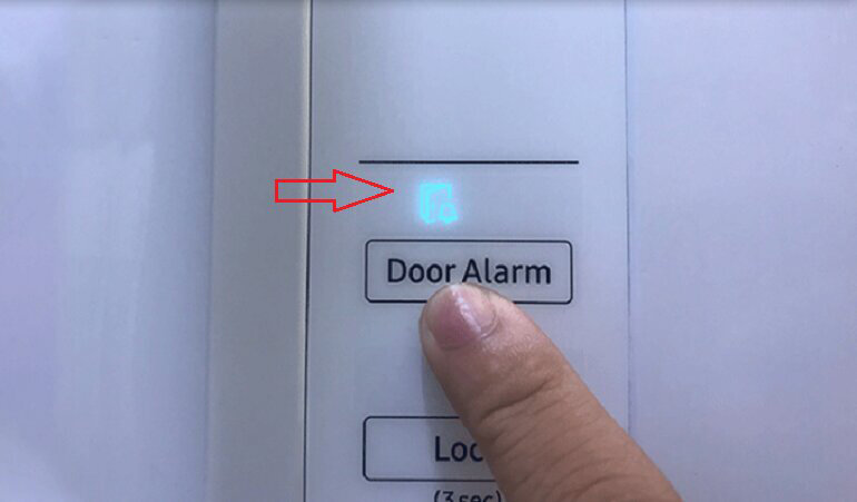 Tính năng cảnh báo mở cửa Door Alarm