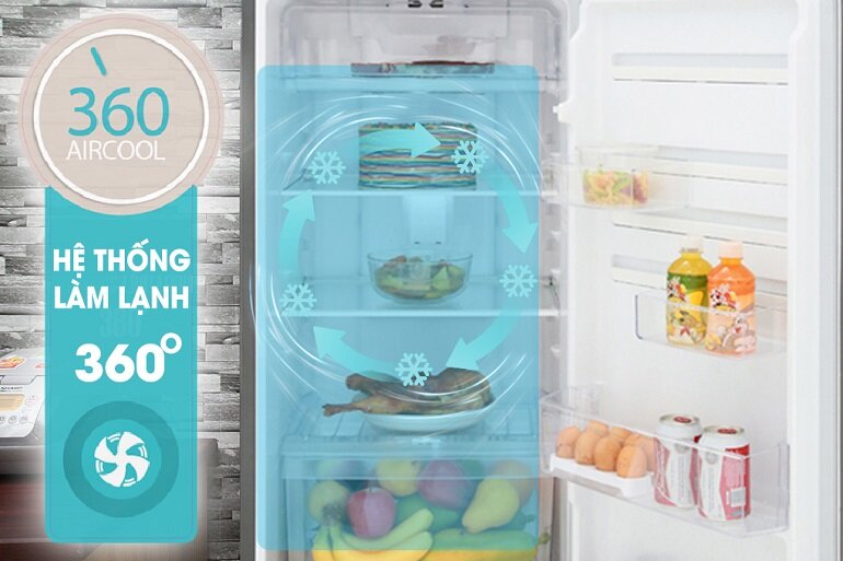 Tủ lạnh Electrolux 225 lít 