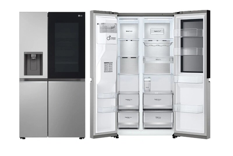 Top 4 tủ lạnh LG InstaView có cửa kính trong suốt, gõ cốc cốc để nhìn rõ bên trong
