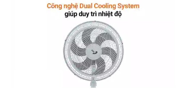 Mức gió, chế độ gió  mạnh mẽ nhờ công nghệ hiện đại