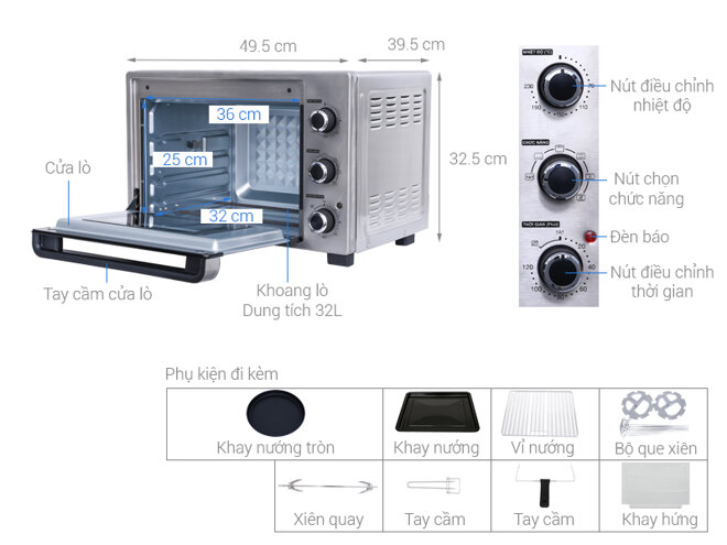 Lò nướng Sharp EO-A323RCSV-ST