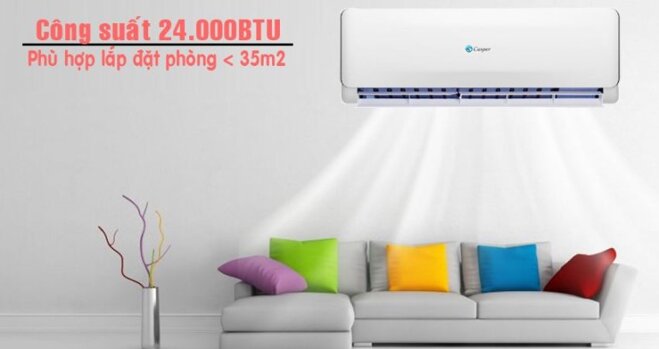 điều hòa casper inverter 2 chiều