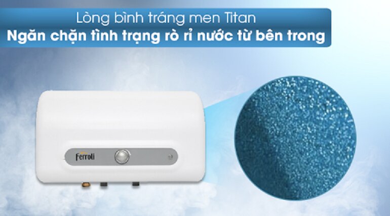 4 lí do bạn nên chọn bình nóng lạnh Ferroli Rapido He 30l ngang 