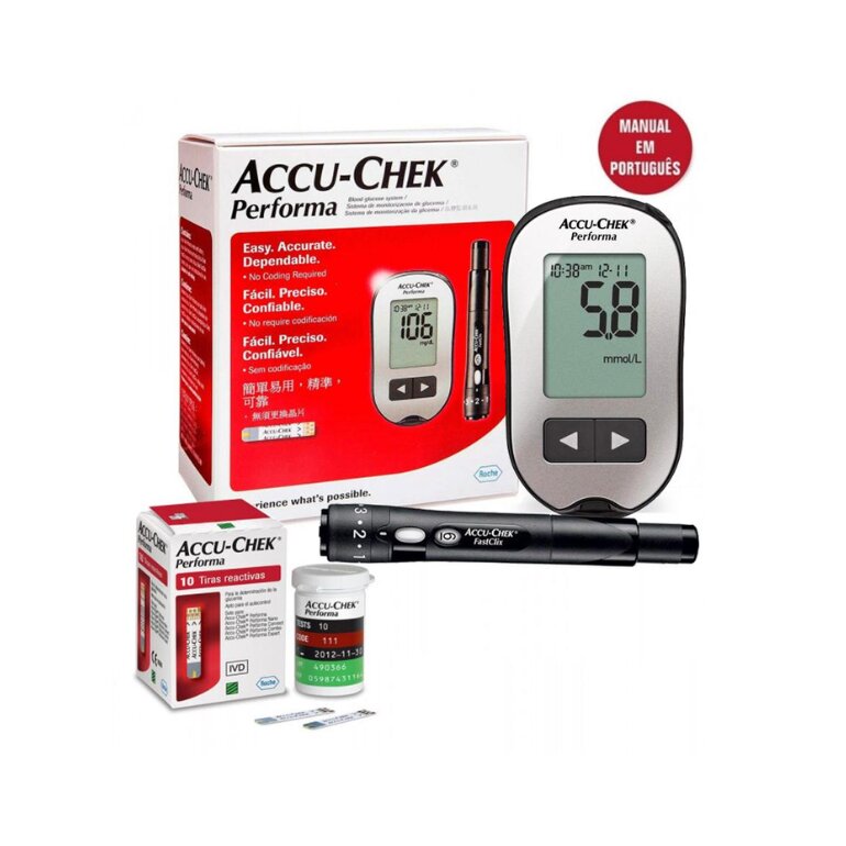 Máy đo đường huyết nào tốt? Accu-Chek Performa
