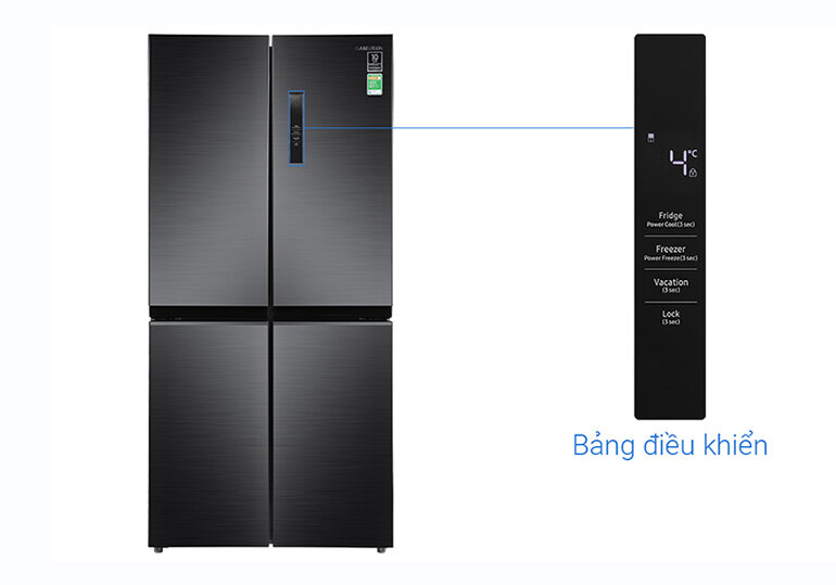 Tủ lạnh Samsung 4 cánh 488 lít RF48A4000B4/SV