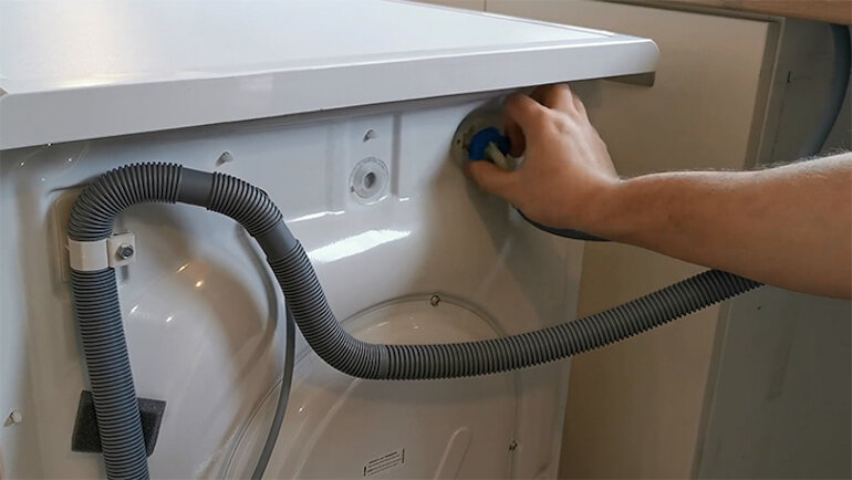 cách xả nước máy giặt lg
