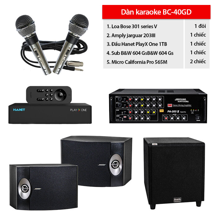 Dàn karaoke BC-40GD