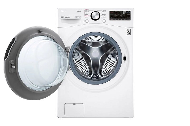 Máy giặt lg 15kg mới nhất LG AI DD Inverter 15kg F2515STGW