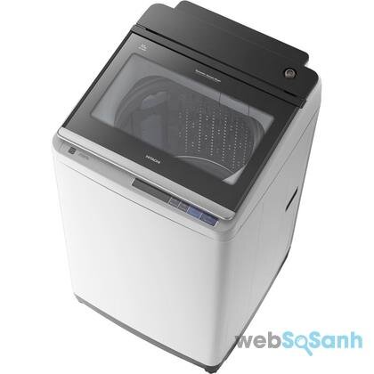  Máy giặt lồng đứng inverter Hitachi SF100XAV(WH)