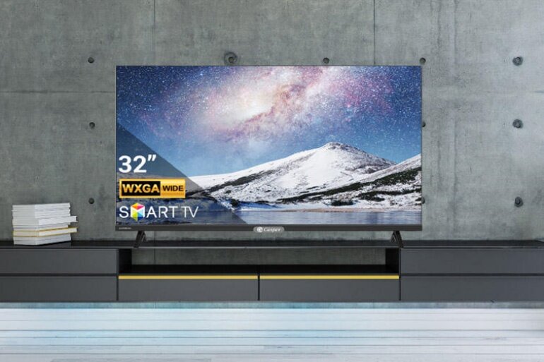 Chất lượng hiển thị ổn định với màn hình HD trên Smart Tivi Casper 32 Inch 32HX6200