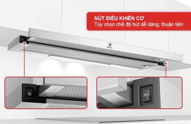 Máy hút mùi Electrolux ECP9541X khử sạch mọi mùi, nâng tầm không gian bếp của bạn