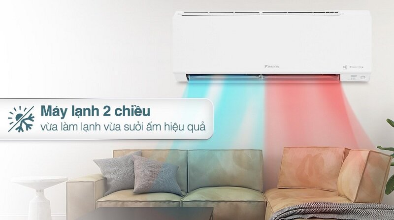 điều hòa dakin 12000 btu 2 chiều